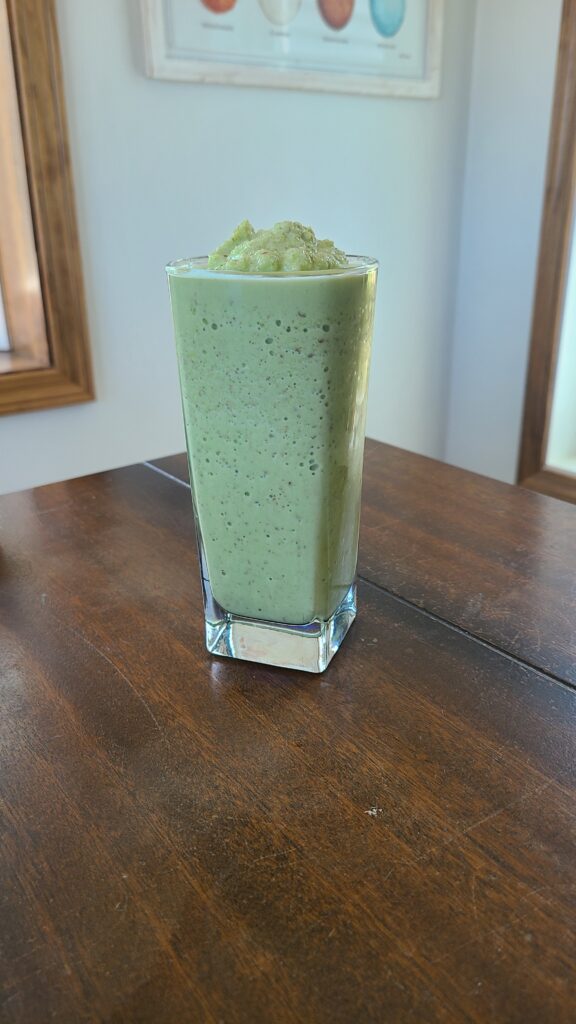 Green goat smoothie