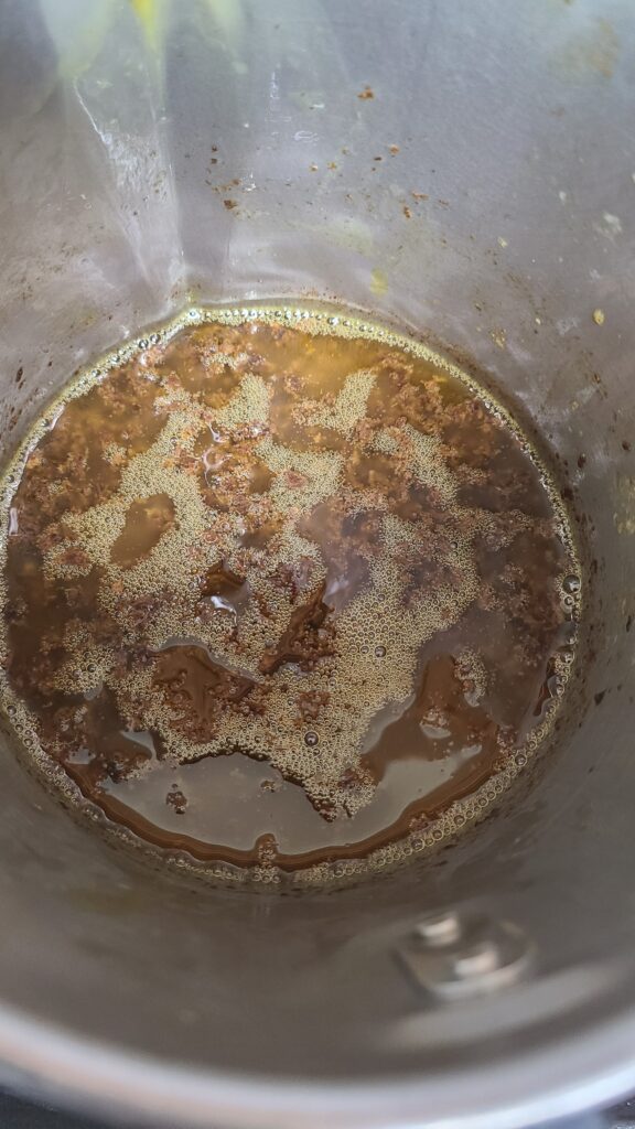 Melted wax cappings