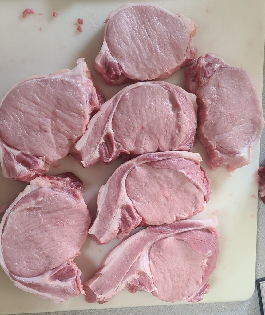 Pork chops

