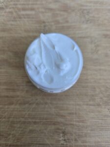 Whipped goat tallow