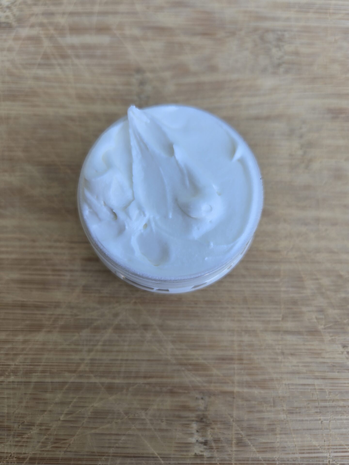 Whipped goat tallow