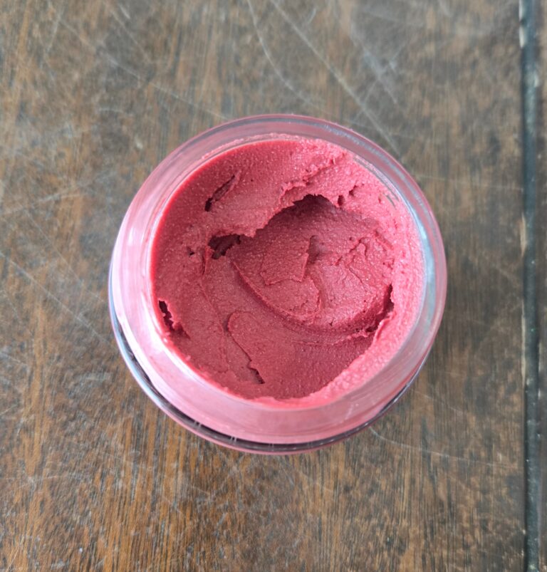Homemade cream blush,