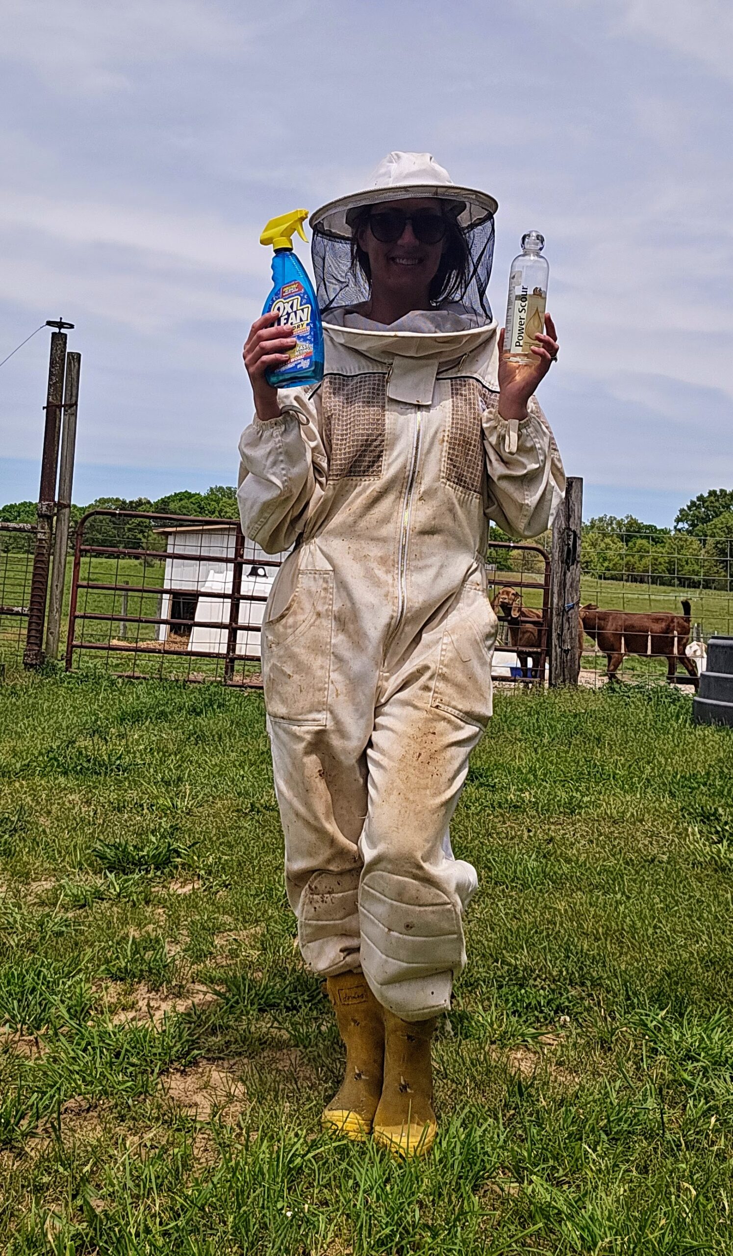 How to wash a bee suit by hand